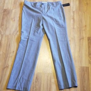 Grey/baby blue pinstripe, Logan Fit BR pants